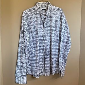 MENS Versace Collection Silky Button Down